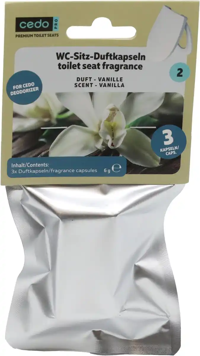 Bild 1 von Cedo WC-Sitz Duftkapsel Vanille für Deodorizer 3 Stück