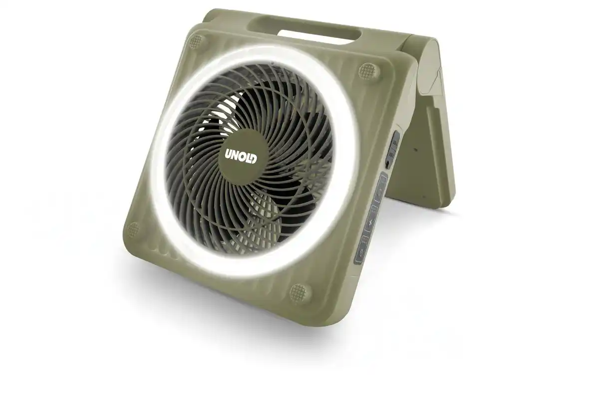 Bild 1 von Solarventilator Camping Grün