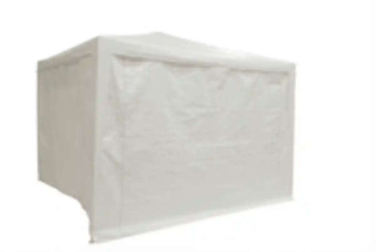 Bild 2 von Partyzelt Pavillon mit 4 Seitenwänden, ca. 300 x 300 x 250 cm – Weiß