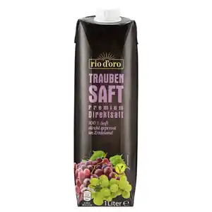 RIO D' ORO Traubendirektsaft 1 l