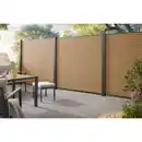Bild 2 von Mr. GARDENER Steckzaunbohlen »Turino«, BxH: 179 x 90 cm, 6er-Set, Rhombusoptik Eiche