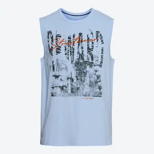 Bild 2 von Herren-Muskelshirt mit Rundhalsausschnitt