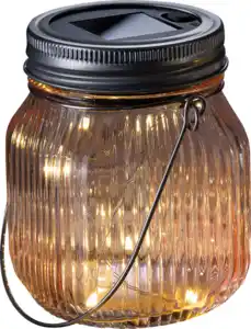 IDEENWELT Solar-Glas rosa