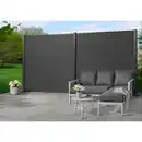 Bild 2 von Mr. GARDENER Steckzaunsystem »Turino«, BxH: 179 x 90 cm, 6er-Set, Rhombusoptik, anthrazit