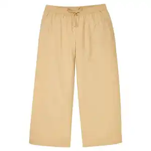 UP2FASHION WOMEN Damen Popeline-Hose, Beige, S 36/38