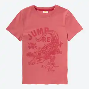 Kinder-Jungen-T-Shirt mit Krokodil-Motiv