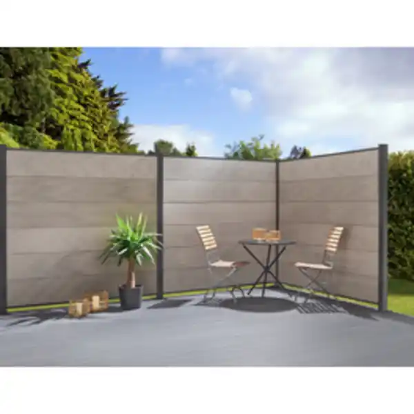 Bild 3 von Mr. GARDENER Steckzaunsystem »Turino«, WPC, HxL: 90 x 179 cm
