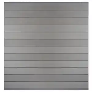 Mr. GARDENER Steckzaunsystem »Turino«, BxH: 179 x 90 cm, 6er-Set, Schwedenprofil, steingrau