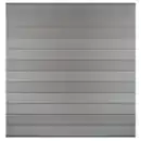 Bild 1 von Mr. GARDENER Steckzaunsystem »Turino«, BxH: 179 x 90 cm, 6er-Set, Schwedenprofil, steingrau