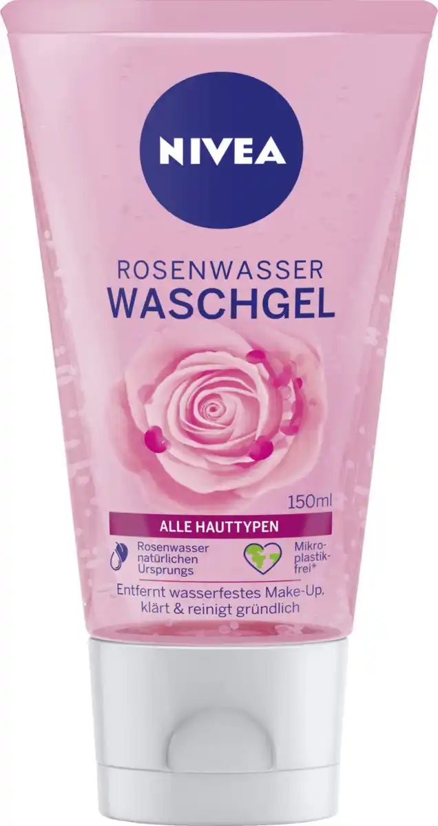 Bild 1 von NIVEA Rosenwasser Waschgel, 150 ml
