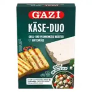 Gazi Käse-Duo Grill-und Pfannenkäse Kräuter und Hirtenkäse
