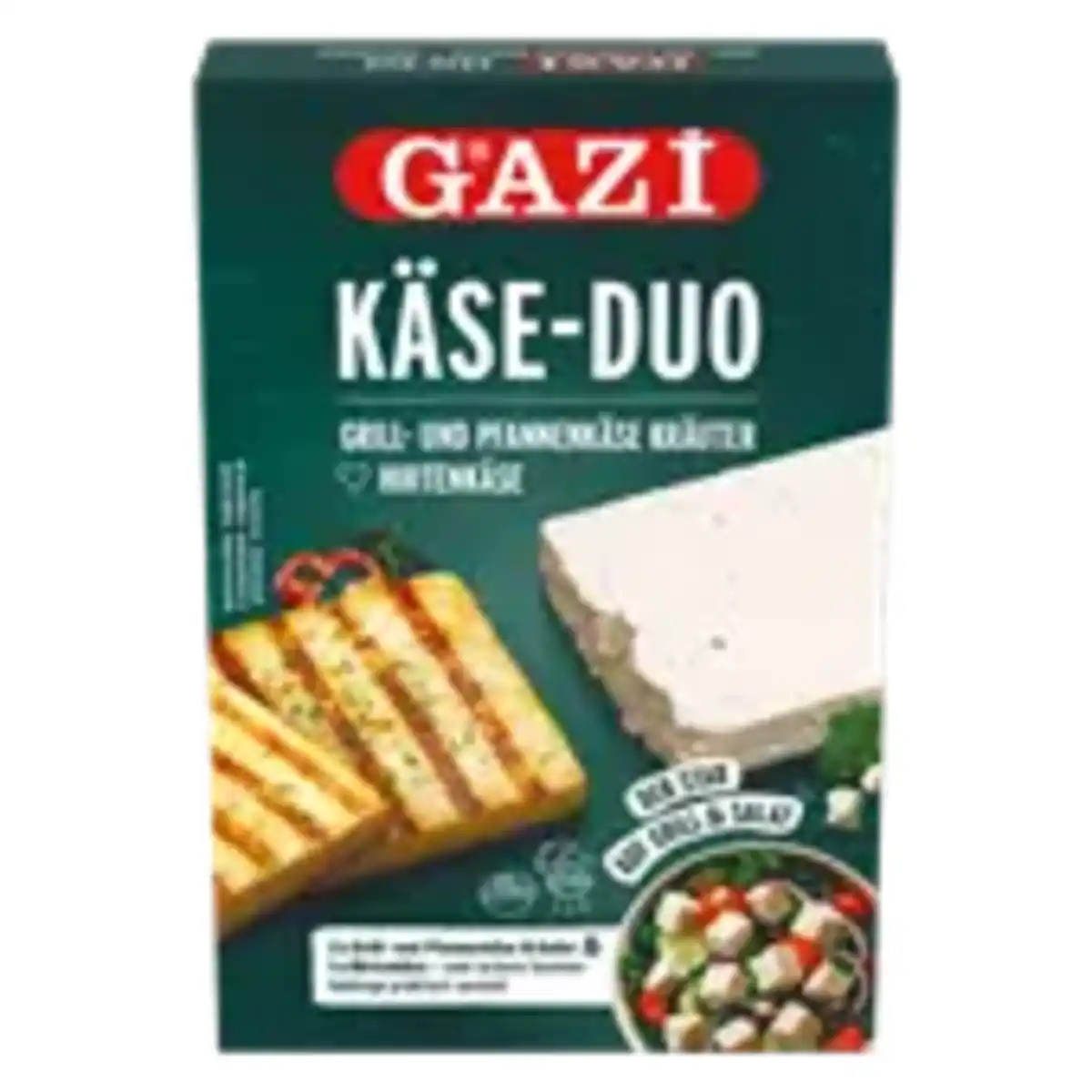 Bild 1 von Gazi Käse-Duo Grill-und Pfannenkäse Kräuter und Hirtenkäse
