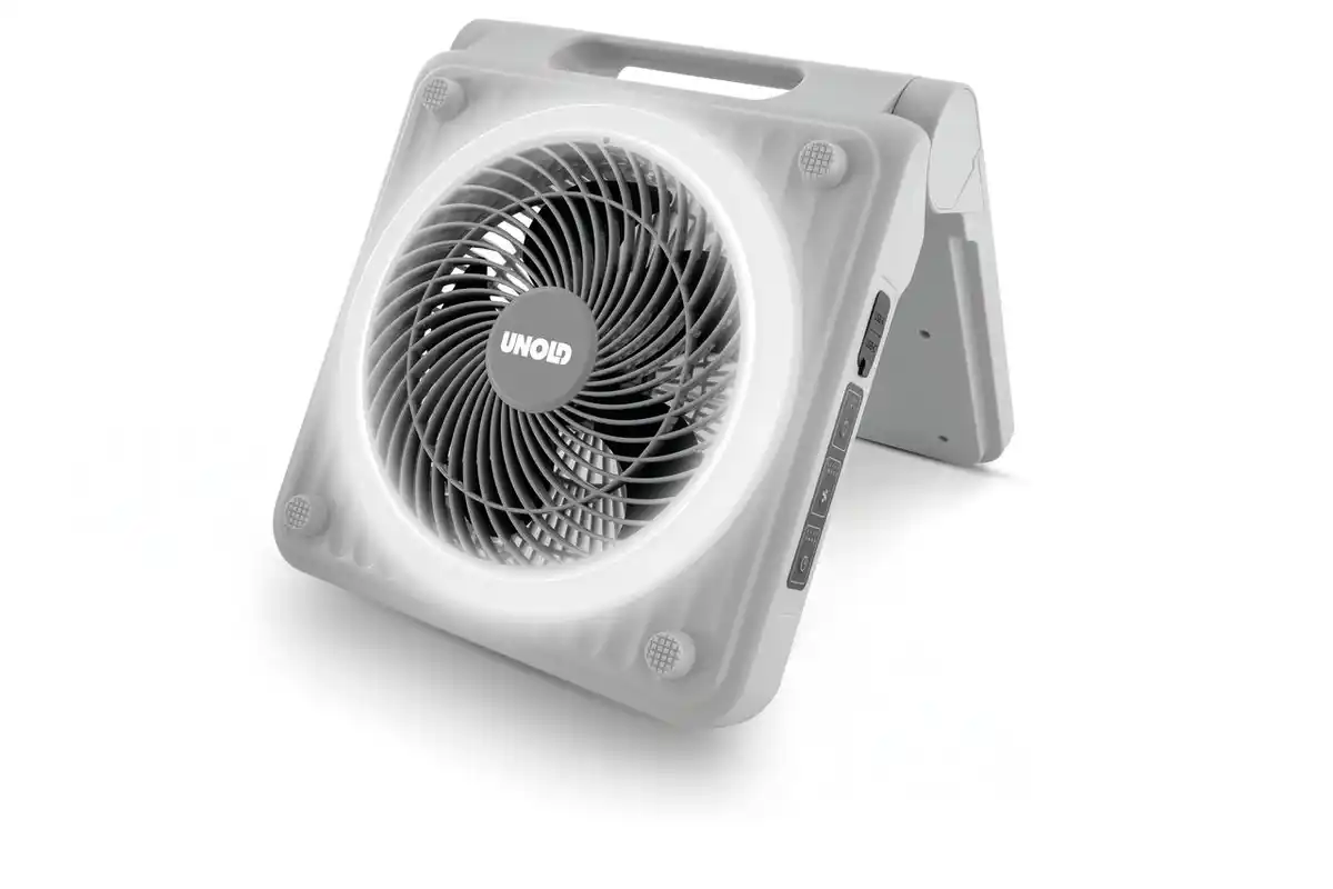 Bild 1 von Solarventilator Camping Grau