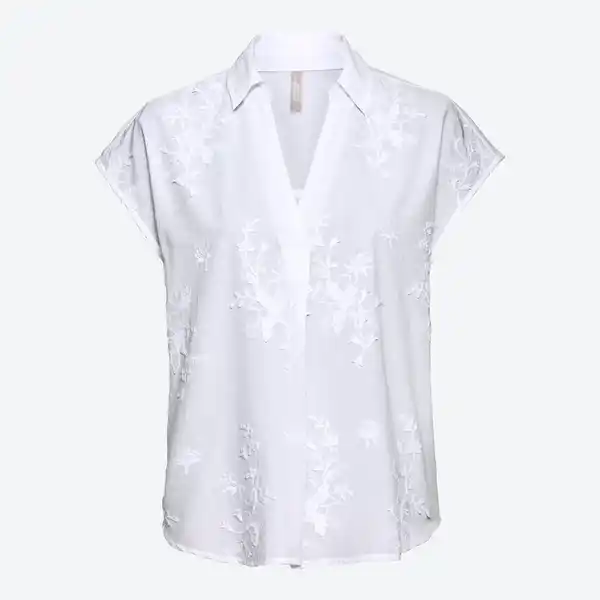 Bild 3 von Damen-Bluse mit 3D-Stickerei