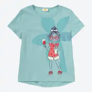 Kinder-Mädchen-T-Shirt mit Baumwolle