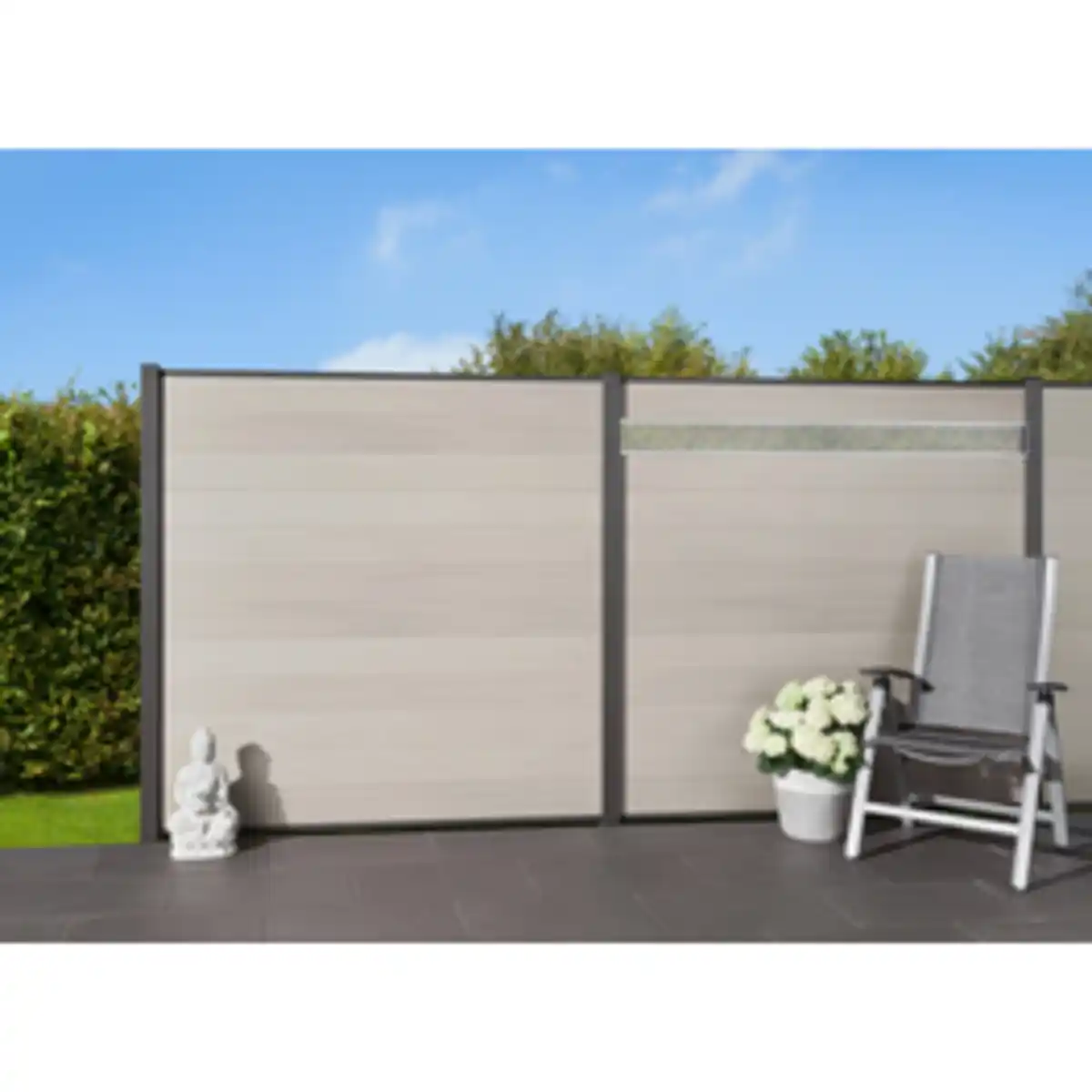 Bild 1 von Mr. GARDENER Steckzaunsystem »Turino«, WPC, (BxH): 179 x 90 cm