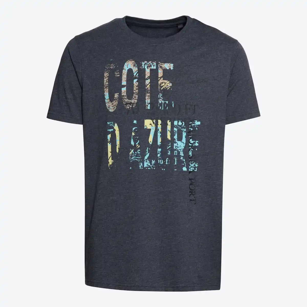 Bild 1 von Herren-T-Shirt mit Rundhalsausschnitt