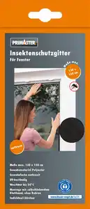 Primaster Fliegengitter 130 x 150 cm anthrazit kürzbar