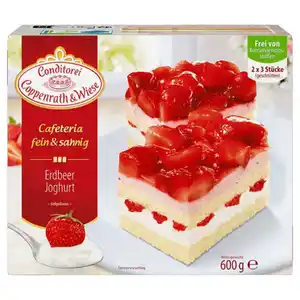 CONDITOREI COPPENRATH & WIESE Cafeteria fein & sahnig 600 g, Erdbeere-Joghurt