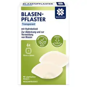 MULTINORM Blasenpflaster, 5 x 5 cm