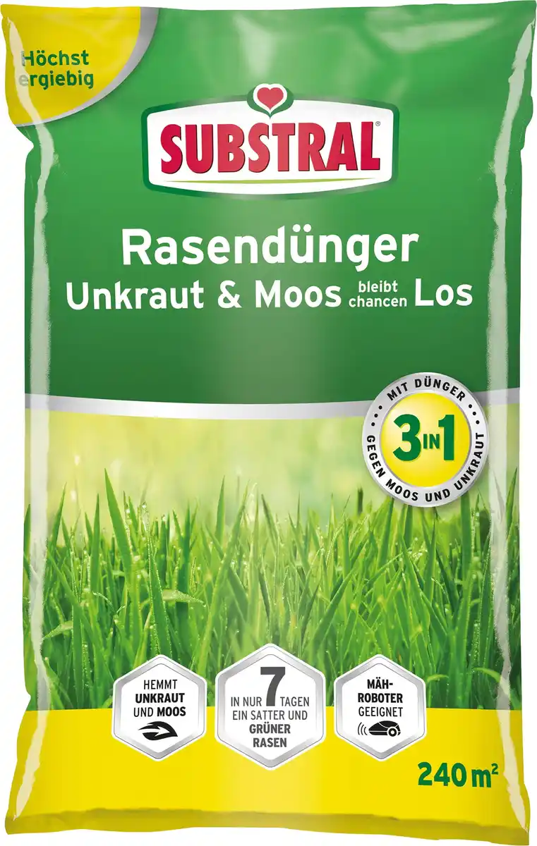 Bild 1 von Substral Rasendünger Moos bleibt chancenLos 7,2 kg