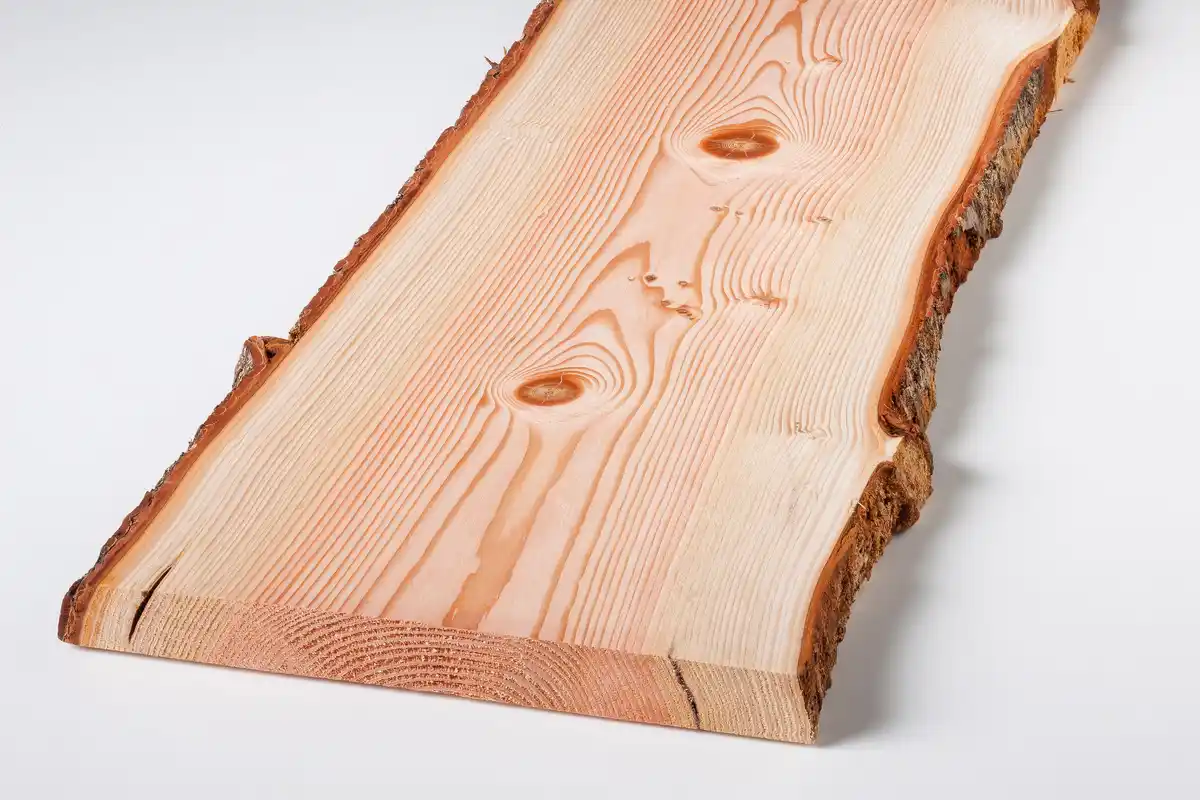 Bild 1 von Holzbrett Massivholz Douglasie unbesäumt 120 x 37 cm 30 mm