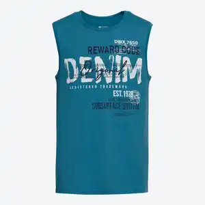 Herren-Muskelshirt mit Frontaufdruck
