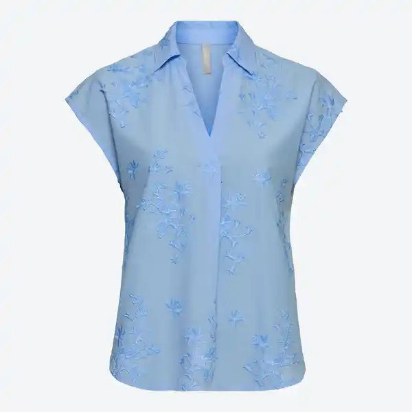 Bild 3 von Damen-Bluse mit 3D-Stickerei