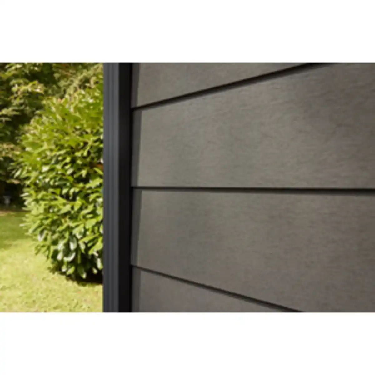 Bild 3 von Mr. GARDENER Steckzaunsystem »Turino«, BxH: 179 x 90 cm, 6er-Set, Schwedenprofil, steingrau