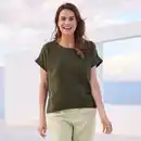 Bild 2 von Damen-Bluse aus Vikose-Leinen-Mix