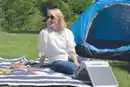 Bild 3 von Solarventilator Camping Grau