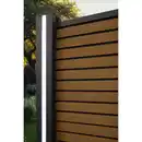 Bild 1 von Mr. GARDENER LED-Pfosten-Lichtleiste, festverdrahtet, für Flexi-Fence-Zaunsystem
