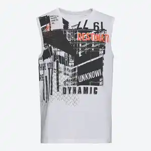 Herren-Muskelshirt aus Baumwolle
