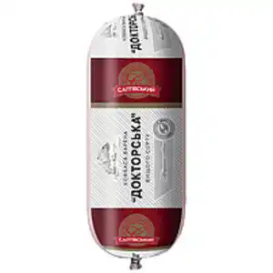 Wurst ukrainischer Art "Doktorska", aus Schweinefleisch mit ...