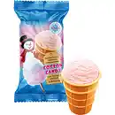 Bild 1 von Eis mit Zuckerwattegeschmack im Waffelbecher