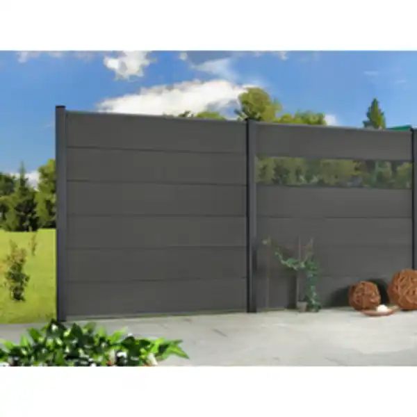 Bild 2 von Mr. GARDENER Steckzaunsystem »Turino«, BxH: 179cm x 90cm, anthrazit