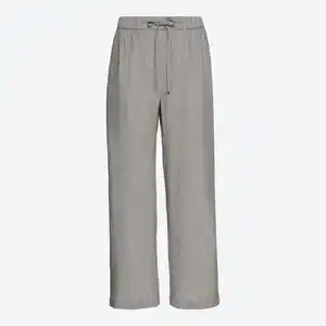 Damen-Hose aus Viskose-Leinen-Mix