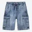 Bild 1 von Kinder-Jungen-Jeans-Bermudas aus Baumwolle