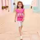 Bild 3 von Kinder-Mädchen-Radlerhose mit hohem Baumwollanteil, 2er-Pack