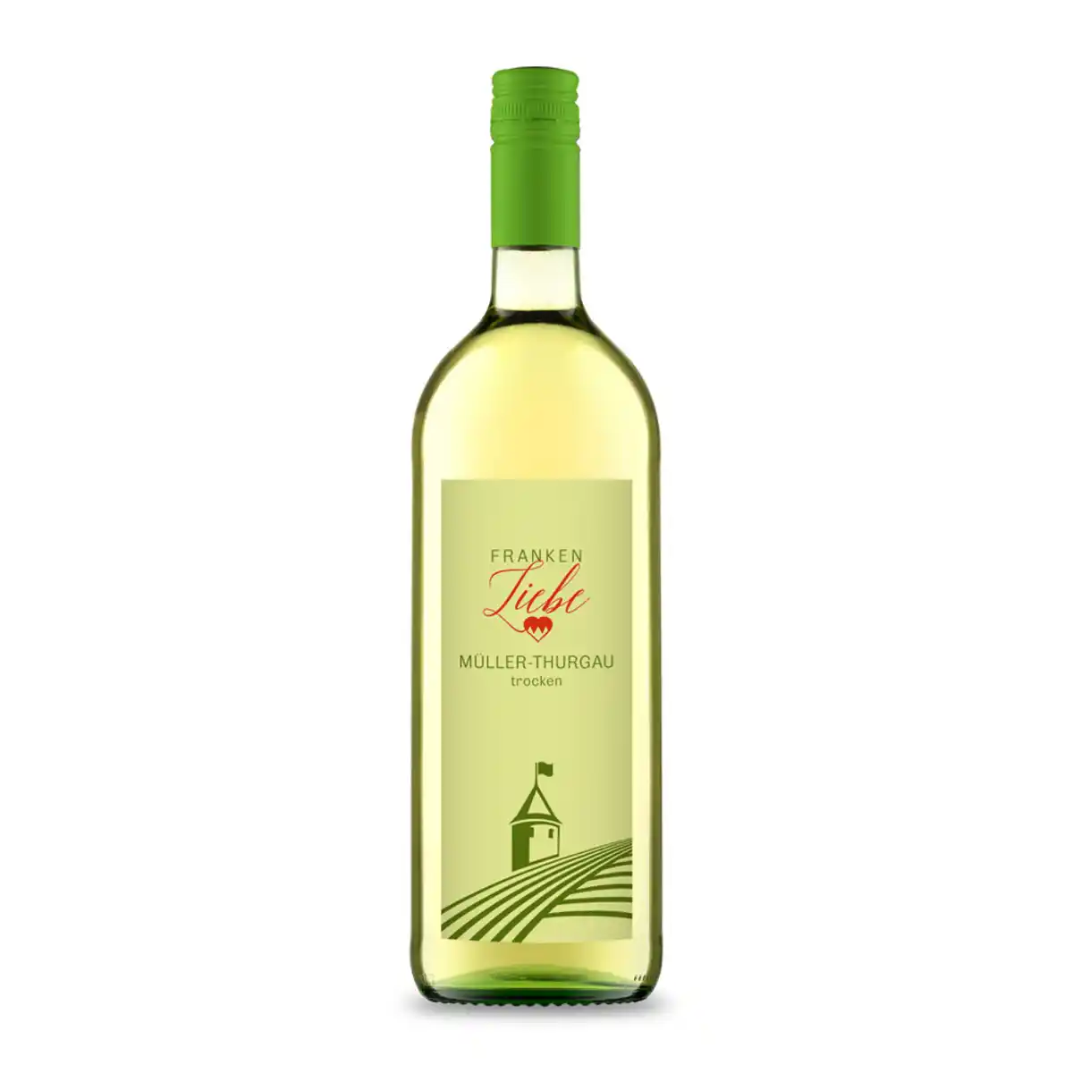 Bild 1 von Franken Liebe Müller-Thurgau QbA trocken 1l