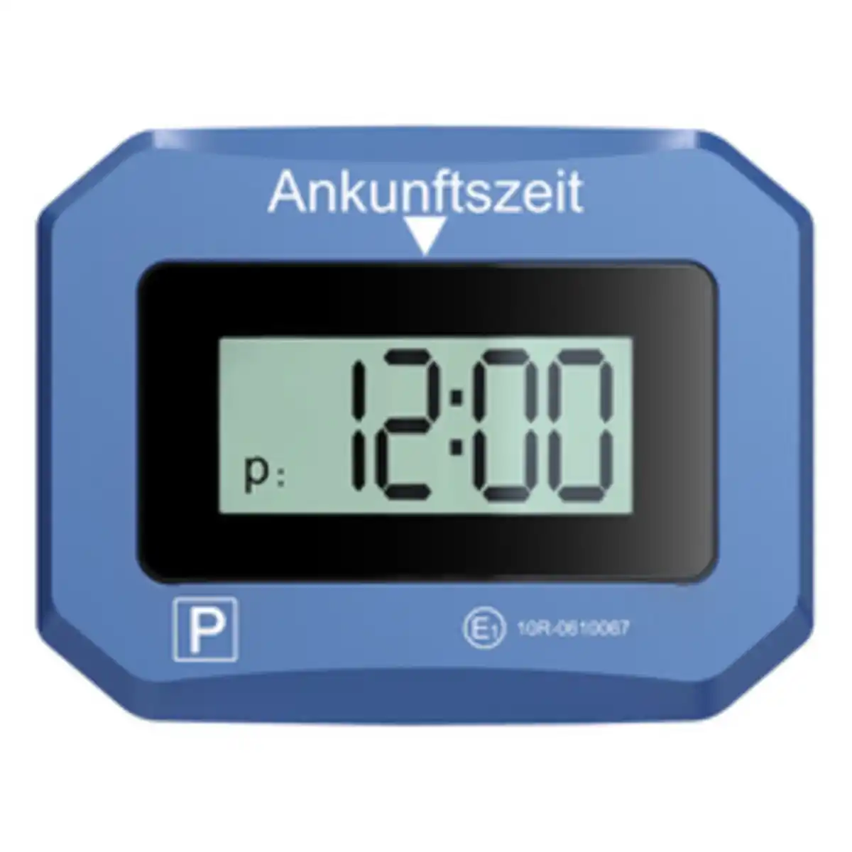 Bild 1 von TECHNAXX Parkscheibe, BxHxL: 7,9 x 2,5 x 10,2 cm, Kunstoff, blau