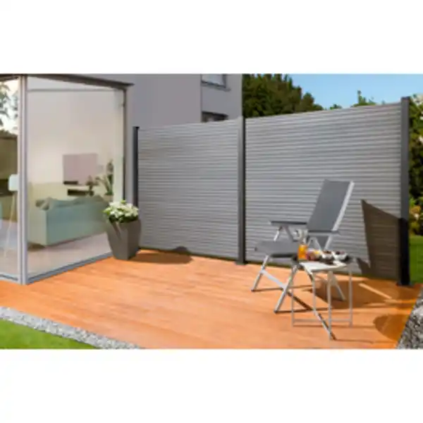 Bild 2 von Mr. GARDENER Steckzaunsystem »Turino«, BxH: 179 x 90 cm, 6er-Set, Rhombusoptik, grau