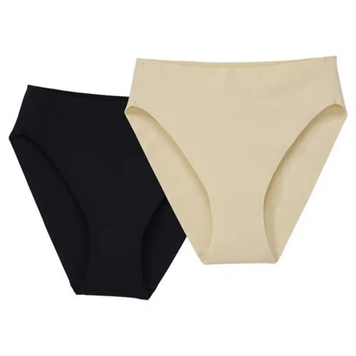 Bild 1 von UP2FASHION WOMEN Damen Slips nahtlos, Nude/Schwarz, S 36/38