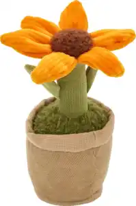 IDEENWELT Pflanzenplüsch Sonnenblume