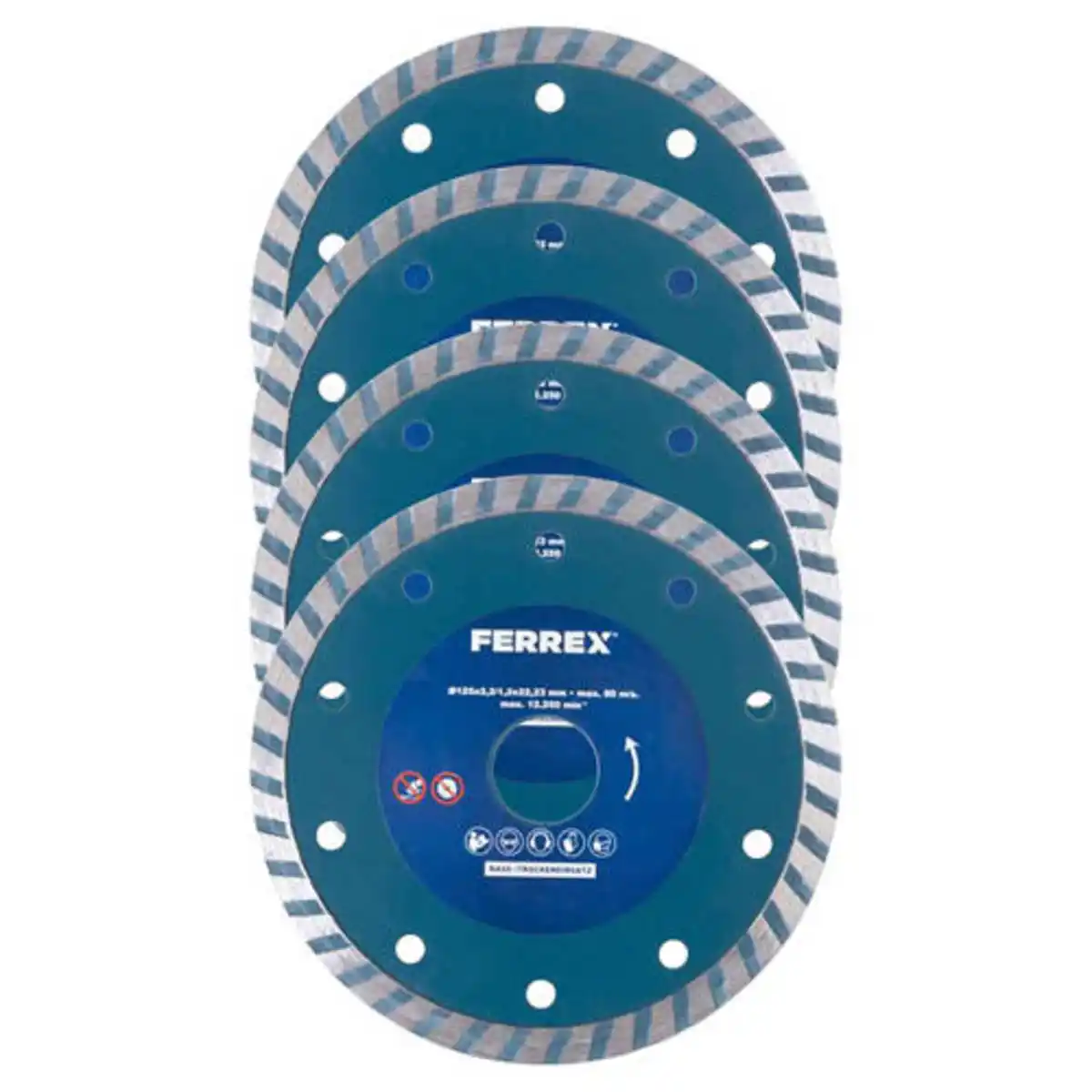 Bild 1 von FERREX Elektro-Werkzeug-Zubehör, Diamant Trennscheibe