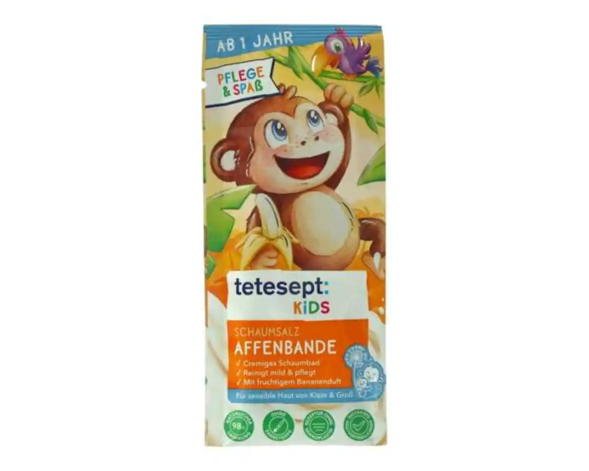 Bild 1 von tetesept Badesalz Kinder Affen