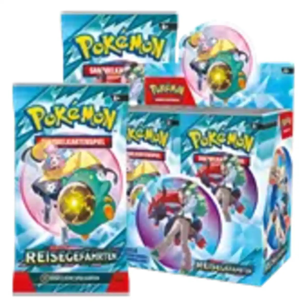 Bild 1 von Pokémon Sammelkartenspiel Boosterpack Karmesin & Purpur Reisegefährten