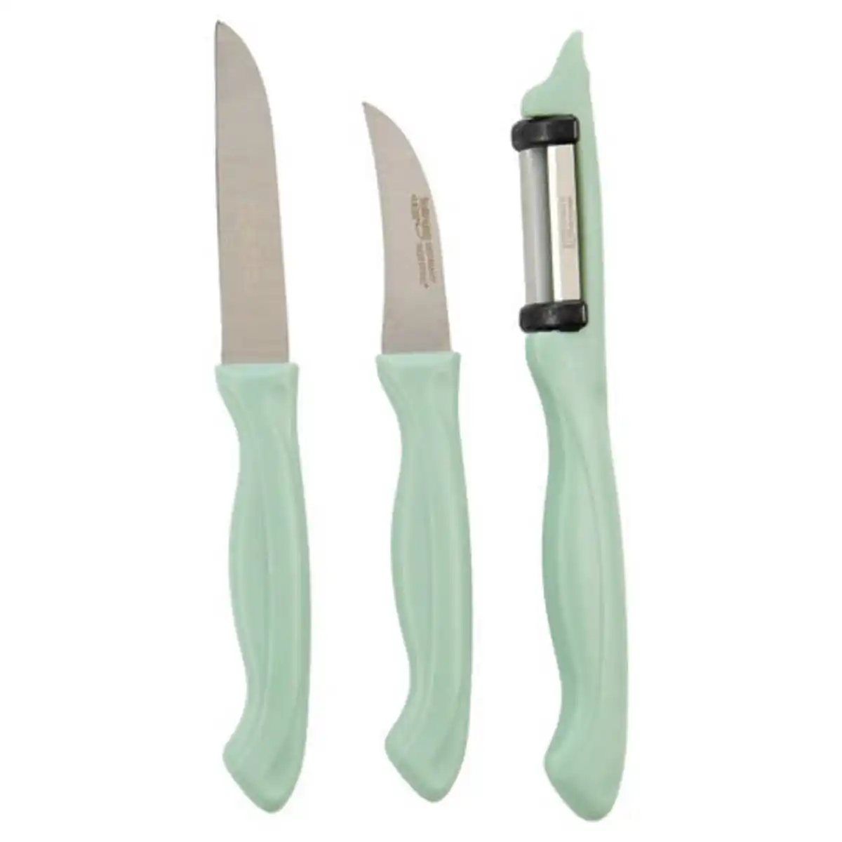 Bild 1 von CROFTON Küchenmesser-Set, Grün, Messer/Schäler
