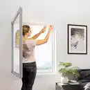Bild 1 von Primaster Fliegengitter 130 x 150 cm weiß kürzbar