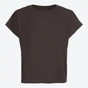 Damen-T-Shirt mit überschnittenen Schultern
